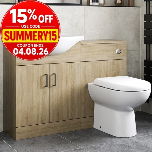 1150mm bathroom toilet - 1150mm, vanity