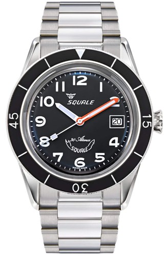 Squale sub black - black, arabic
