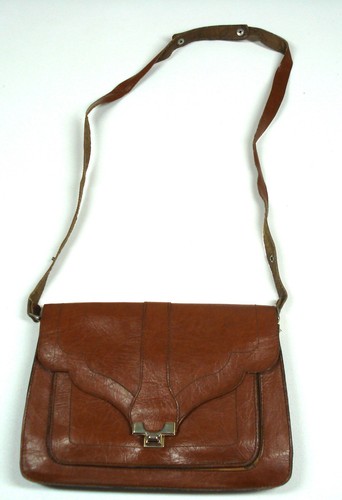Vintage satchel leather - vintage,