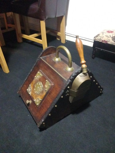Wood and brass - wood,