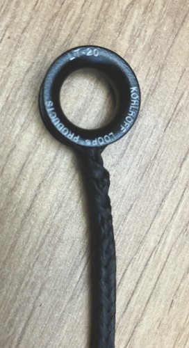 Dyneema spliced rope - with, low