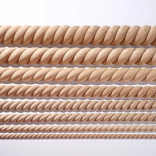 Wood carved applique - carved, molding