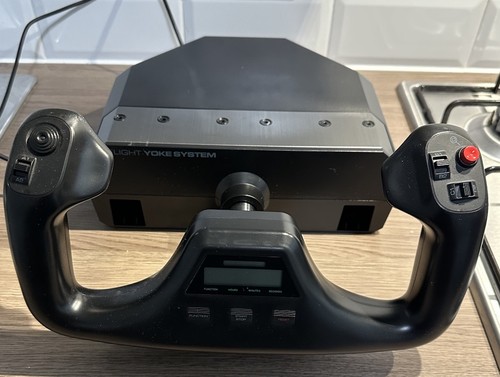 Logitech flight yoke - flight, system