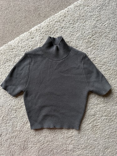 Grey zara turtleneck cropped - zara,