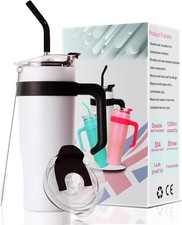 40oz Tumbler with Straw and