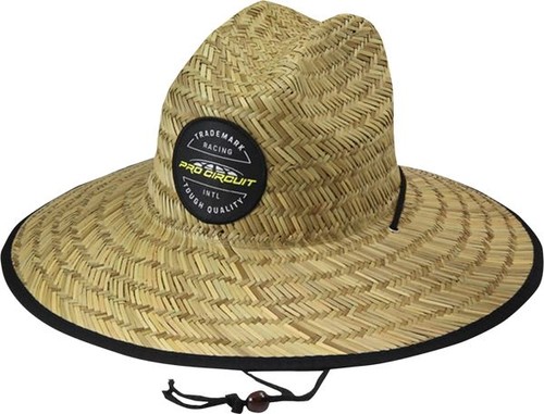 Pro circuit straw hat - pro,