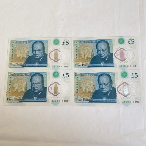 Consecutive aa19 5 - aa19, £5