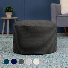 Cord Round Footstool Large
