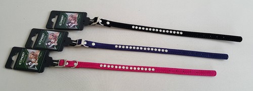 Dog terrier collar zircons - terrier,