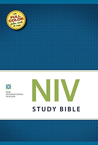 Niv study bible hardback - bible, (new