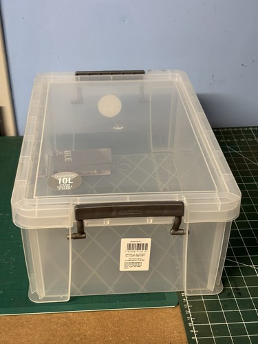10l clear stacking storage - stacking,
