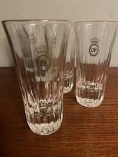 5 Tall Italian Aperitif Vodka Glasses Heavy Based Drink Bar Kitchenware Party 