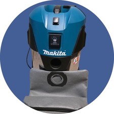 Makita Reusable Filter Dust Bag with zip for  VC2012L VC2511 VC2512L