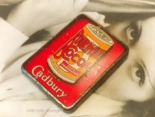 Cadburys Bournville Cocoa Small Vesta Case vintage chocolate tin-6cm