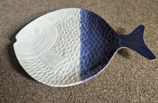 Fish Platter Melamine Coastal