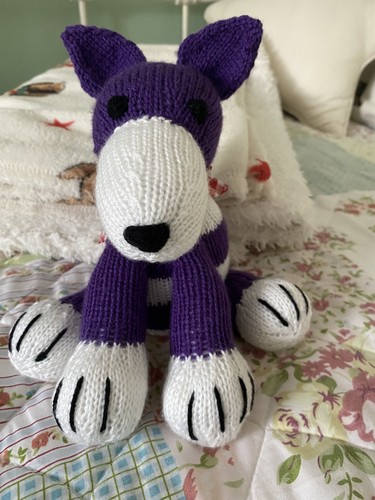 Handmade knitted whippet - handmade,