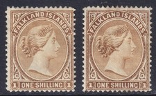 Falkland Islands QV 1895 - 96