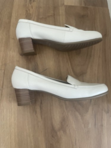 Footglove ivory leather - ivory,