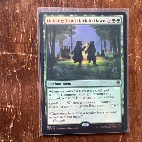 Magic the gathering - gathering, dancing