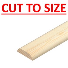 Flat pine trim moulding