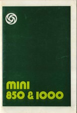 Mini 850 & 1000 Saloon Van