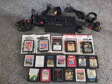 Atari VCS 2600 Junior Jr Black Console - Tested & Working