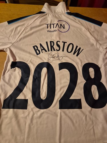 Jonny bairstow signed 2028 - signed,