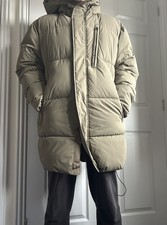 Mens ZARA Puffer Jacket Long