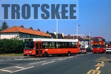 35mm Slide Armchair Dennis Dart SLF Plaxton P697RWU 1998 Orig