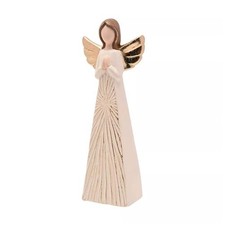 Terracotta Angel Cream & Gold 25.5cm