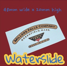 Waterslide vintage millers - waterslide,