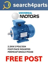 2.2KW 2 POLE 1000RPM SINGLE