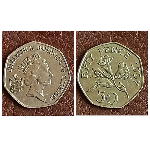 1997 bailiwick guernsey - 1997, 50p