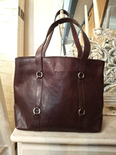 OSPREY Dark Brown REAL LEATHER
