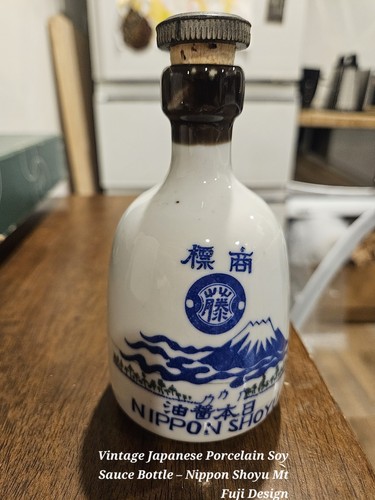 Vintage japanese porcelain soy - vintage,