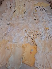 Large Bundle Joblot 50 Items Unisex Neutral Newborn First Size 0-3 month Clothes