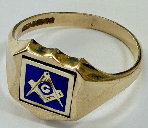 Vintage 9ct yellow - “vintage,