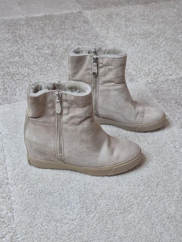Women dkny boots - boots, beige