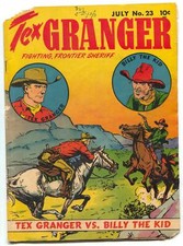 Tex Granger #23 1949- vs Billy