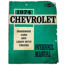 1974 Chevrolet Overhaul Dealer