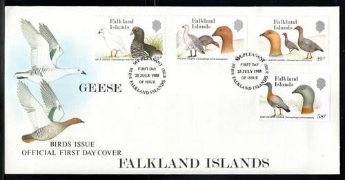 Falkland islands 1988 geese - islands,
