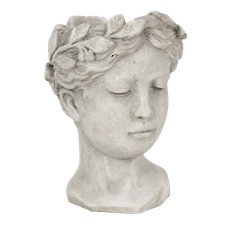 Roman greek ladies head - greek, statue