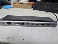New Belkin USB-C 11-in-1 Multiport Dock Windows & Mac (Used Once) No Box
