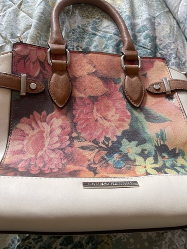 Floral tote bag - floral, laura