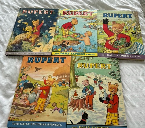 Vintage rupert the daily - rupert,