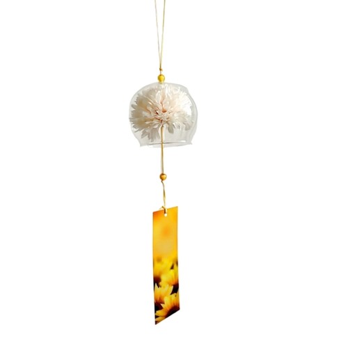 Durable glass flower wind - glass,