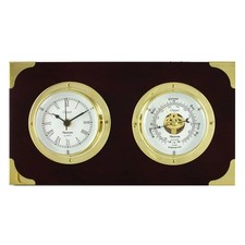 33cm Set Clock & Barometer