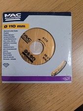 2X Mac Allister 110mm Diamond Cutter Blade General Purpose MacAllister  New