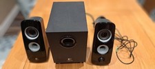 Logitech Z323 Computer Speakers System - Black