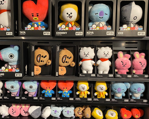 Aurora bt21 plush collection - bt21,